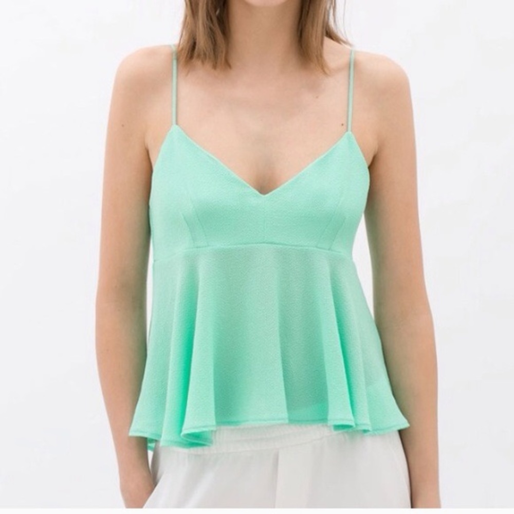Zara Mint Green tank